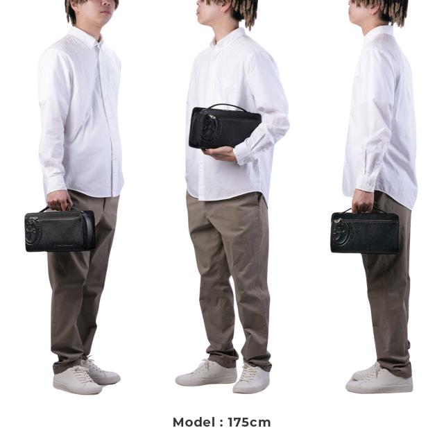 商品レビューで+5%｜カステルバジャック セカンドバッグ クラッチバッグ メンズ ブランド レザー 本革 結婚式 冠婚葬祭 CASTELBAJAC 64232_3