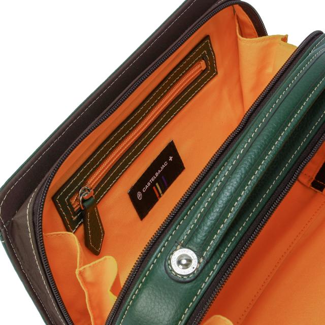 商品レビューで+5%｜カステルバジャック セカンドバッグ クラッチバッグ メンズ ブランド レザー 本革 結婚式 冠婚葬祭 CASTELBAJAC 64232_5
