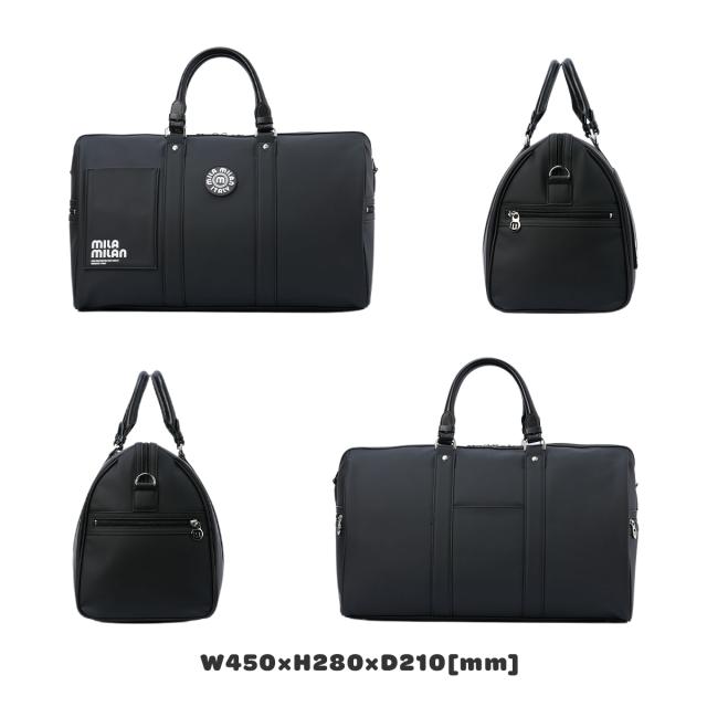 商品レビューで+5%｜ミラミラン ベスパ 2WAY ボストンバッグ mila