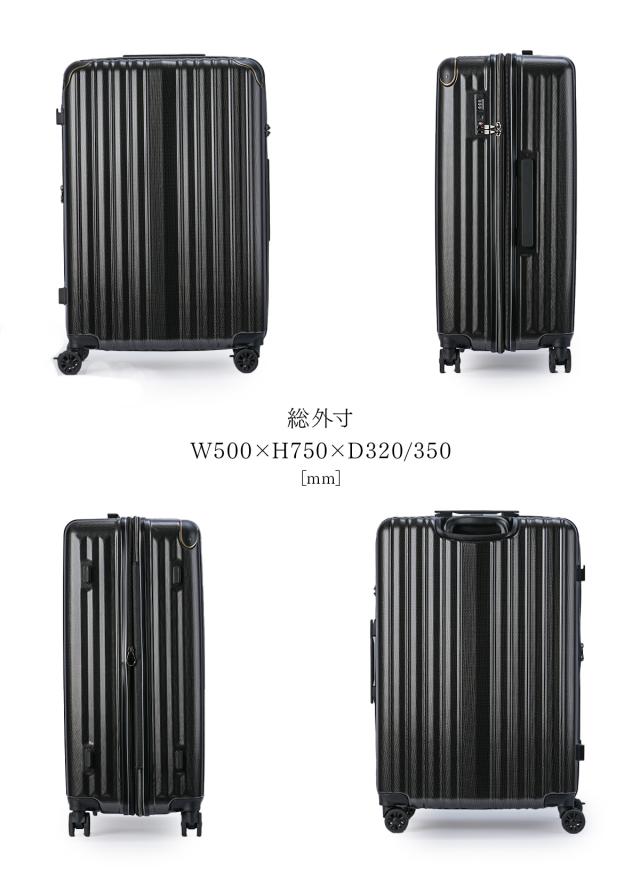 商品レビューで+5%｜ワイズリー スパーク2 スーツケース キャリー