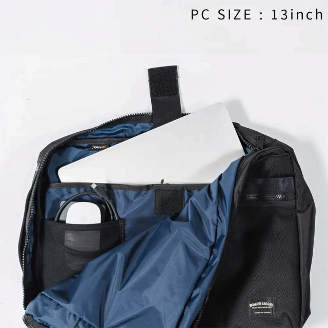 ワンダーバゲージ☆WONDER BAGGAGE 2WAYブリーフケース ワンダー
