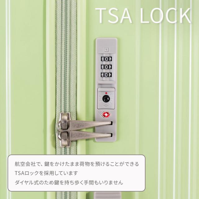 商品レビューで+5%｜アジアラゲージ スーツケース Mサイズ 64L 軽量