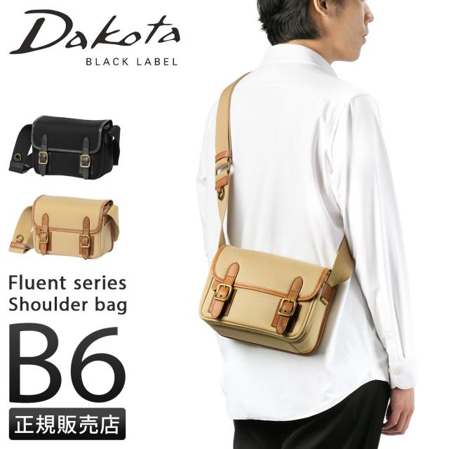 商品レビューで+5%｜ダコタ ブラックレーベル フルーエント ショルダーバッグ メンズ ブランド 斜めがけバッグ 撥水 Dakota BLACK LABEL 1623600