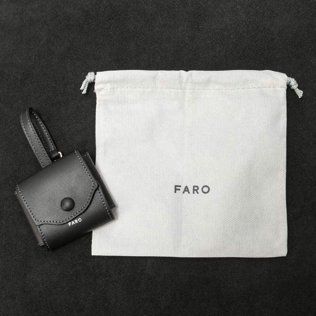 商品レビューで+5%｜ファーロ マルチポーチ マルチホルダー AirPodsケース レザー 本革 軽量 小さめ ミニ コンパクト カルマ FARO Calma Multi Holder F2431S602 商品レビューで+5%｜ファーロ マルチポーチ マルチホルダー AirPods