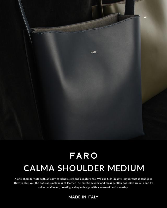 商品レビューで+5%｜ファーロ カルマ ショルダーバッグ メンズ レディース ブランド 大きめ 大容量 縦型 FARO Calma F2431B503_1