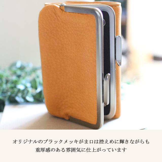 オーラマ 財布 三つ折り財布 本革 がま口 ミドルウォレット メンズ レディース ブランド HORAMA 55381 商品レビューで+5%｜オーラマ 財布 三つ折り財布 本革 がま口 ミドル