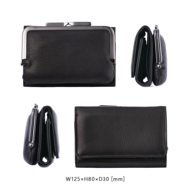 オーラマ 財布 三つ折り財布 本革 がま口 ミドルウォレット メンズ レディース ブランド HORAMA 55381 商品レビューで+5%｜オーラマ 財布 三つ折り財布 本革 がま口 ミドル