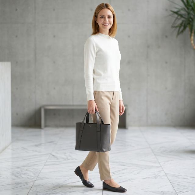 商品レビューで+5%｜ペッレモルビダ テーラマリーナ トートバッグ メンズ レディース ブランド レザー 本革 日本製 ファスナー付き 小さめ PELLE MORBIDA Tela Marina pmo-te015_6