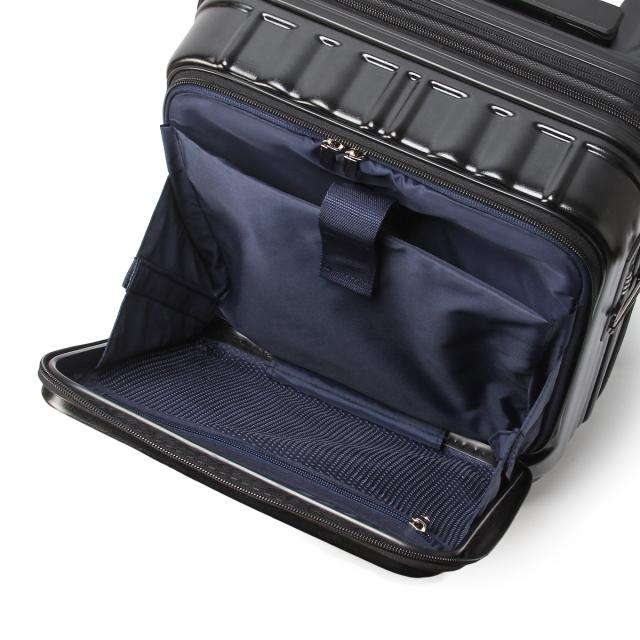 商品レビューで+5%｜ワイズリー ギャラン スーツケース 機内持ち込み Sサイズ SS 31L/35L フロントオープン ストッパー付き 拡張機能付き wise:ly GALANT 338-2550 キャリーケース キャリーバッグ_8