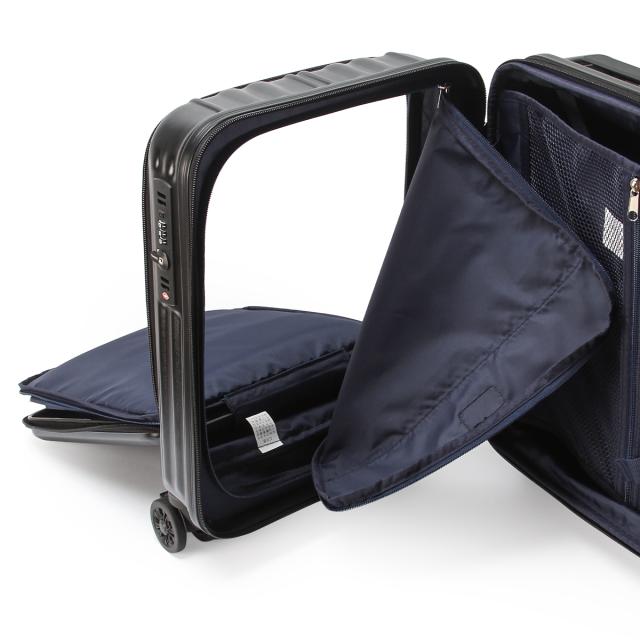 商品レビューで+5%｜ワイズリー ギャラン スーツケース 機内持ち込み Sサイズ SS 31L/35L フロントオープン ストッパー付き 拡張機能付き wise:ly GALANT 338-2550 キャリーケース キャリーバッグ_10