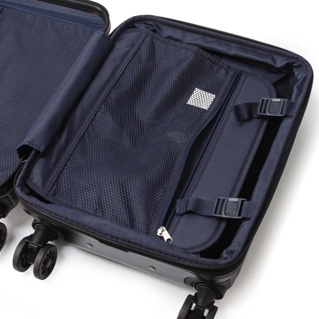 商品レビューで+5%｜ワイズリー ギャラン スーツケース 機内持ち込み Sサイズ SS 31L/35L フロントオープン ストッパー付き 拡張機能付き wise:ly GALANT 338-2550 キャリーケース キャリーバッグ_11
