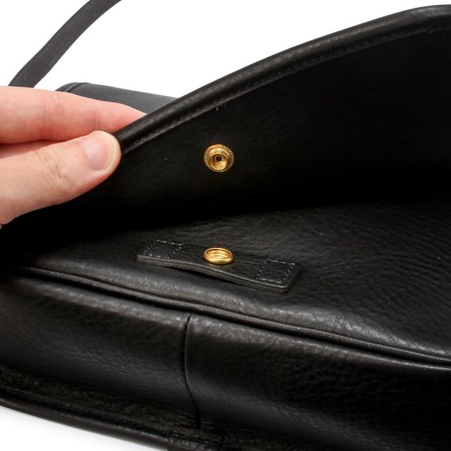 商品レビューで+5%｜SLOW スロウ バッグ ショルダーバッグ メンズ レディース ブランド レザー 本革 日本製 斜めがけ 小さめ 横型 A5 シービー フラップショルダー CB flap shoulder 858S46P_10