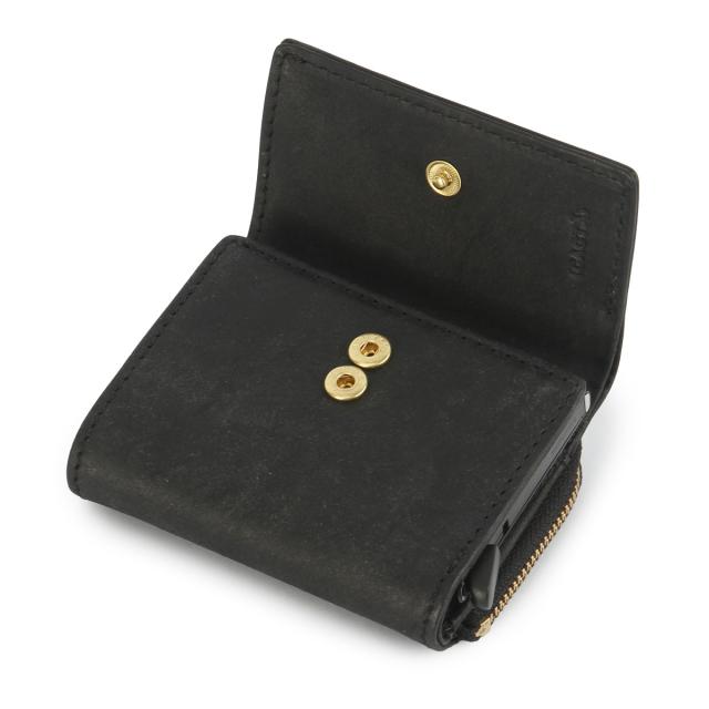 商品レビューで+5%｜カクタ 財布 本革 三つ折り財布 ミニ財布 小さい財布 ミニサイフ ミニウォレット メンズ レディース CACT'A Payment Hunter Wallet 2044_9