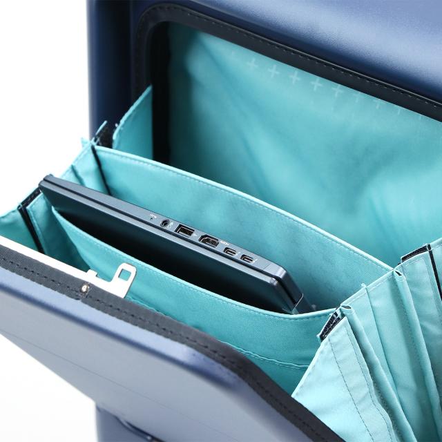商品レビューで+5%｜プロテカ スーツケース 機内持ち込み Sサイズ Mサイズ 40L 軽量 日本製 小型 小さめ フロントオープン 静音キャスター ストッパー 4輪 マックスパス4 PROTECA MAXPASS 4 01471 10年保証_6
