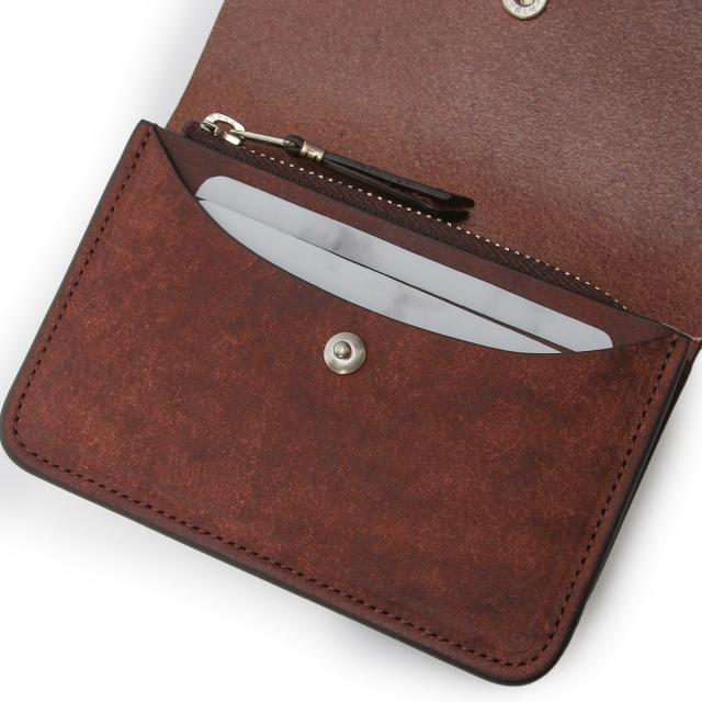 商品レビューで+5%｜SLOW スロウ ミニ財布 二つ折り財布 メンズ