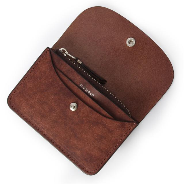 商品レビューで+5%｜SLOW スロウ ミニ財布 二つ折り財布 メンズ