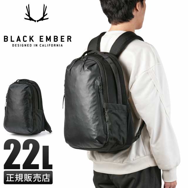 商品レビューで+5%｜ブラックエンバー リュック バックパック メンズ ブランド A4 22L BLACK EMBER 7224001の通販は 33,000円