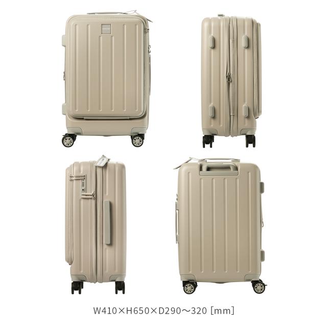 商品レビューで+5%｜マリクレール ボヤージュ スーツケース Mサイズ