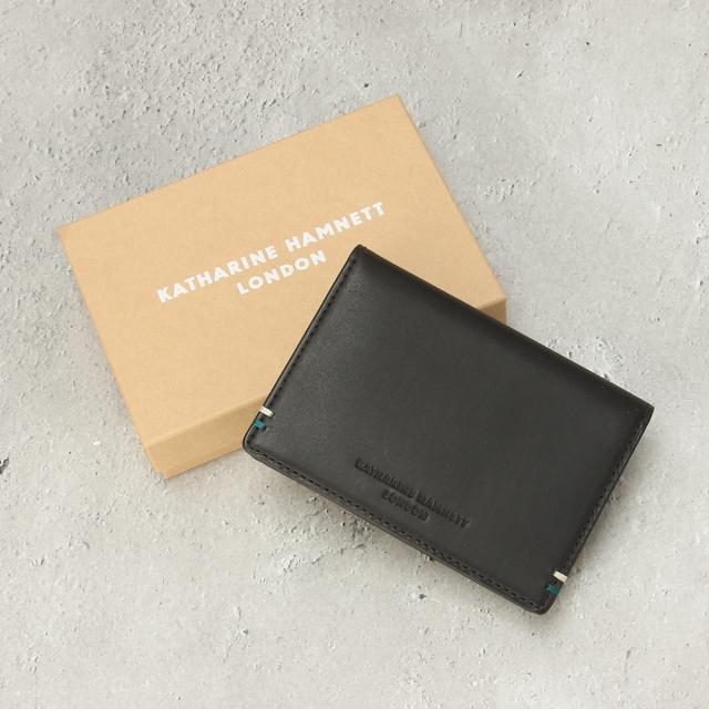 商品レビューで+5%｜キャサリンハムネット ベガ 名刺入れ 本革 メンズ