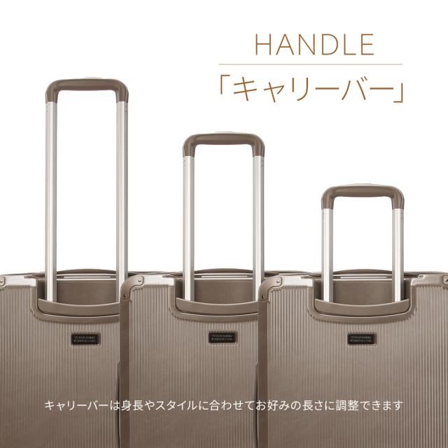 商品レビューで+5%｜Lee リー ギャラクシーIII スーツケース Mサイズ 52L 60L 拡張機能 中型 ストッパー付き Galaxy3 320-9041_9