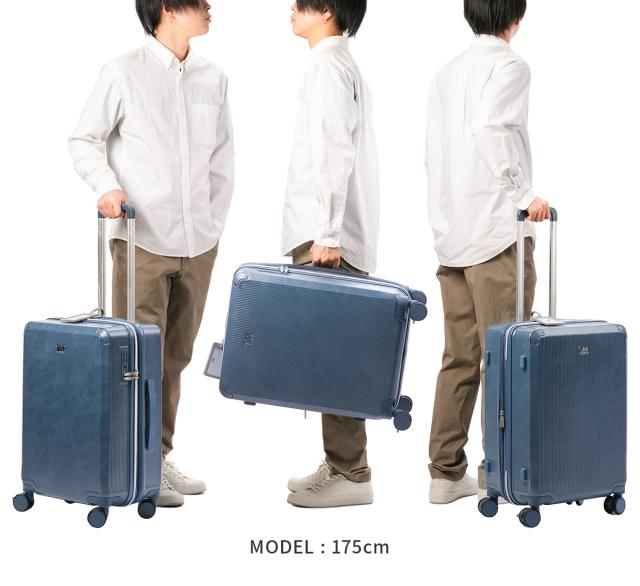商品レビューで+5%｜Lee リー ギャラクシーIII スーツケース Mサイズ 52L 60L 拡張機能 中型 ストッパー付き Galaxy3 320-9041_4