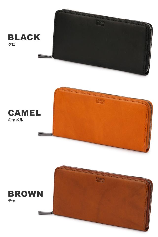 商品レビューで+5%｜タケオキクチ 長財布 メンズ ブランド レザー 本革