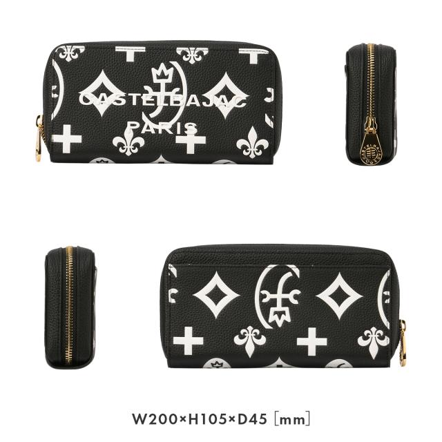 商品レビューで+5%｜カステルバジャック クレア 財布 長財布 ラウンド