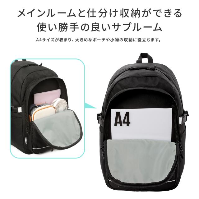 商品レビューで+5%｜コンバース リュック 30L 通学 男子 女子 女子高生 高校生 中学生 大容量 黒 通学リュック スクールリュック スクールバッグ 女の子 おしゃれ プレイ A4 B4 Converse 20099_9