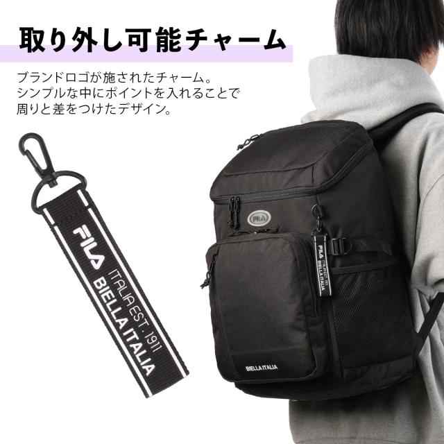商品レビューで+5%｜FILA フィラ リュック 33L 通学 男子 女子 女子高生 高校生 中学生 大容量 黒 通学リュック スクールリュック スクールバッグ 女の子 おしゃれ ヴィルシーナ A4 B4 7893_11