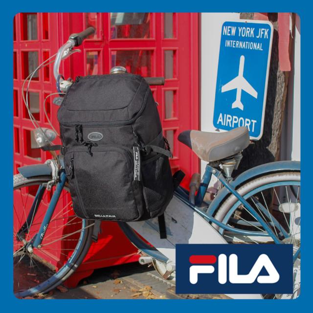 商品レビューで+5%｜FILA フィラ リュック 33L 通学 男子 女子 女子高生 高校生 中学生 大容量 黒 通学リュック スクールリュック スクールバッグ 女の子 おしゃれ ヴィルシーナ A4 B4 7893_12
