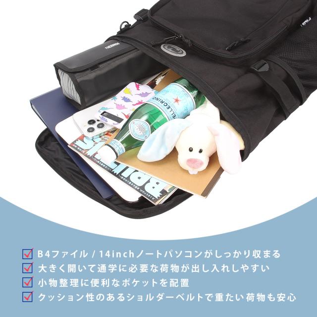 商品レビューで+5%｜FILA フィラ リュック 33L 通学 男子 女子 女子高生 高校生 中学生 大容量 黒 通学リュック スクールリュック スクールバッグ 女の子 おしゃれ ヴィルシーナ A4 B4 7893_5