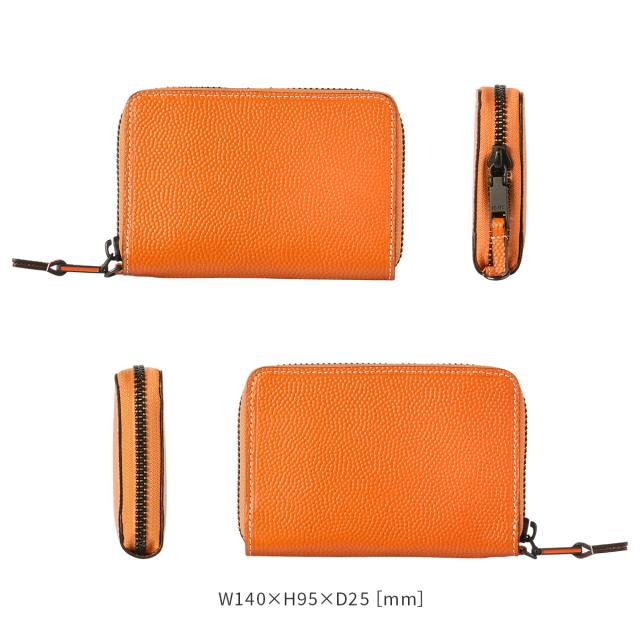 商品レビューで+5%｜イズイット ダンク 財布 二つ折り財布 本革 ミドル