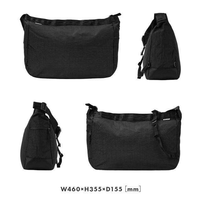 商品レビューで+5%｜クローム インダストリーズ ニュースペーパー メッセンジャーバッグ 26L B4 ブラック CHROME INDUSTRIES MESSENGER BJ015