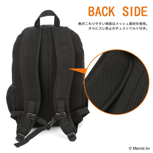 商品レビューで+5%｜メイオーシャン リュック 28L 通学 大容量 軽量 黒 男子 女子 中学生 高校生 部活 大きめ スクールバッグ A4 ミッフィー スヌーピー クロミ 限定コラボ MEI OCEAN MIFFY SNOOPY KUROMI 62062 62065 62068_13