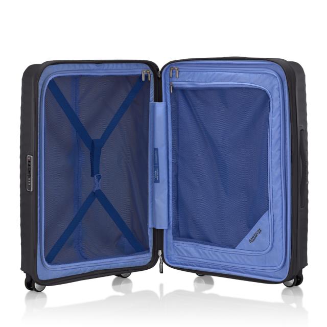 商品レビューで+5%｜アメリカンツーリスター スクアセム スーツケース Mサイズ 69L/78L 拡張機能付き American Tourister SQUASEM QJ2-**002 キャリーケース キャリーバッグ_12