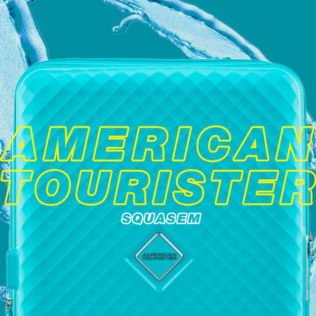 商品レビューで+5%｜アメリカンツーリスター スクアセム スーツケース Mサイズ 69L/78L 拡張機能付き American Tourister SQUASEM QJ2-**002 キャリーケース キャリーバッグ_1