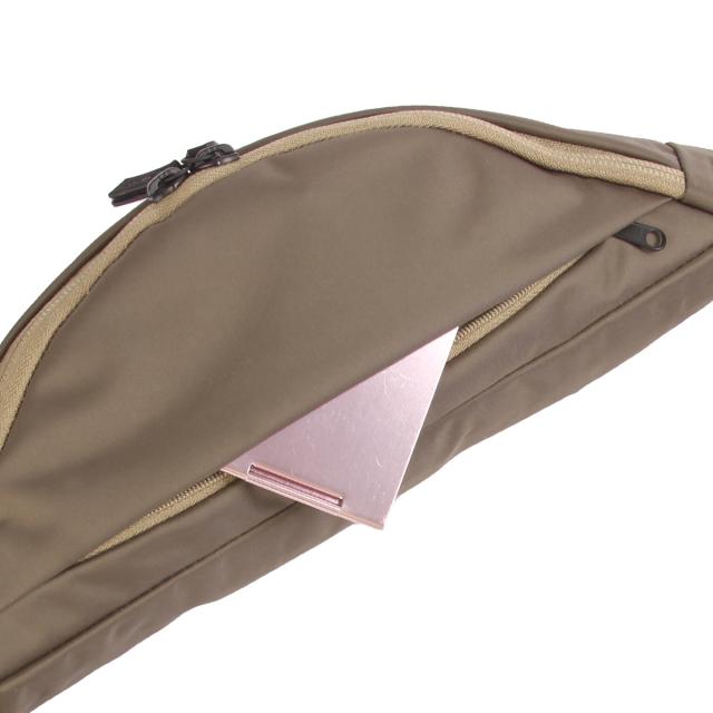 ポーター ムース ウエストバッグ(L) 751-18181 751-28181 PORTER MOUSEE 吉田カバン ウエストポーチ ボディバッグ ショルダーバッグ レディース ブランド ミニ 小さめ 斜めがけバッグ 横型 日本製