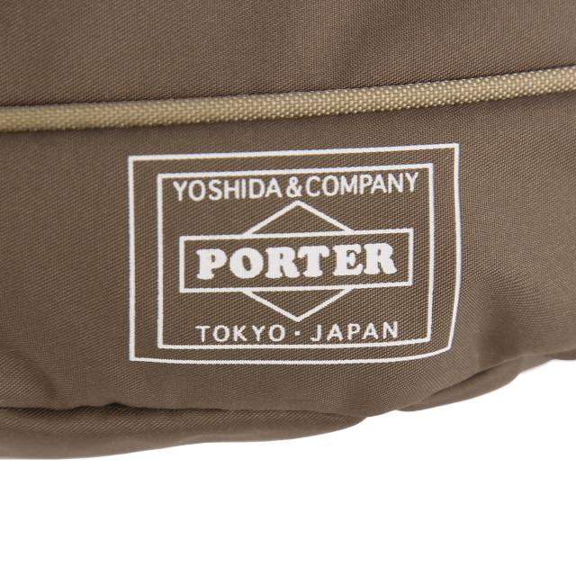 ポーター ムース ウエストバッグ(L) 751-18181 751-28181 PORTER MOUSEE 吉田カバン ウエストポーチ ボディバッグ ショルダーバッグ レディース ブランド ミニ 小さめ 斜めがけバッグ 横型 日本製