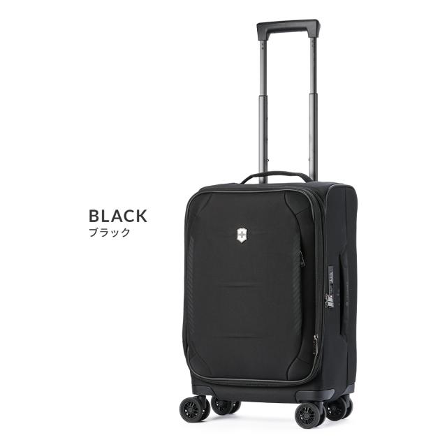 商品レビューで+5%｜ビクトリノックス クロスライト キャリーケース 機内持ち込み Sサイズ SS 39L 拡張 ソフト ビジネスキャリー スーツケース VICTORINOX Crosslight 612418