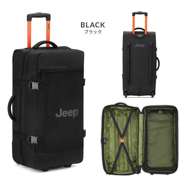 商品レビューで+5%｜ジープ コヨーテ スーツケース ボストンキャリー Mサイズ 64L 撥水 JEEP COYOTE J03740240 ソフトキャリー キャリーケース キャリーバッグ_1