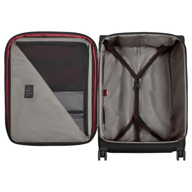 商品レビューで+5%｜ビクトリノックス クロスライト キャリーケース ソフト ビジネスキャリー スーツケース メンズ 106L 110L VICTORINOX Crosslight 612421_5