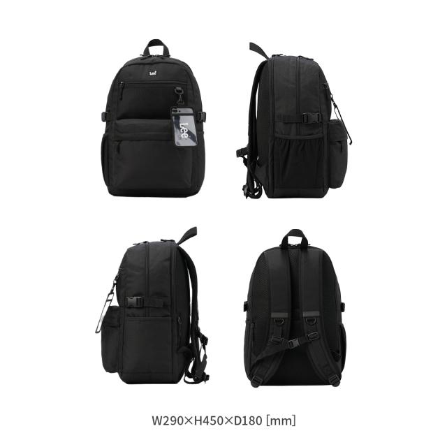 商品レビューで+5%｜Lee リー リュック 27L 新作 大容量 軽量 撥水 