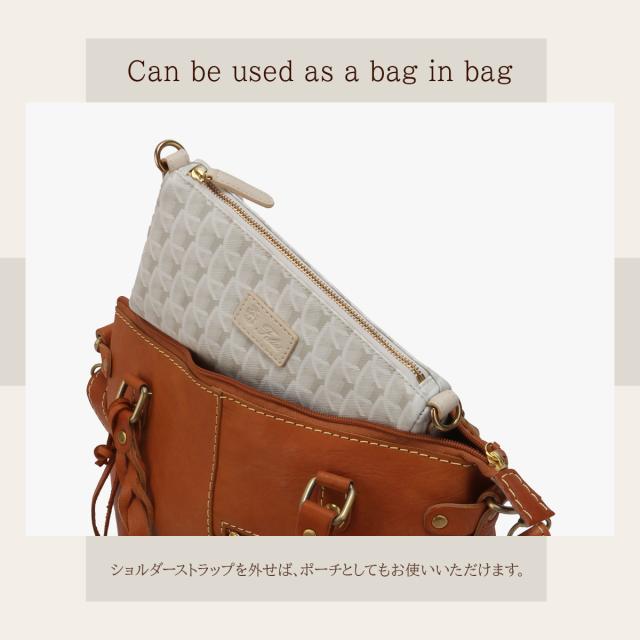 商品レビューで+5%｜フェリージ モノグラム ショルダーバッグ Felisi MONOGRAM 512/6/MM+LD