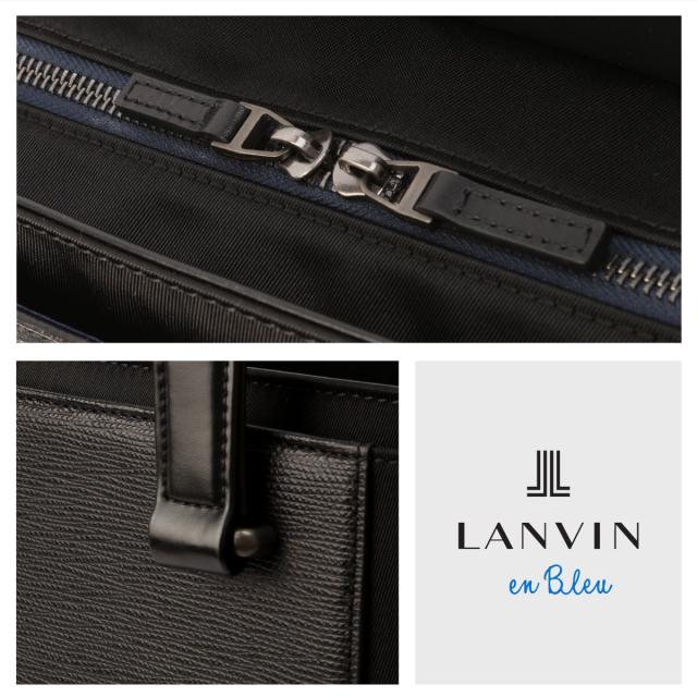 商品レビューで+5%｜ランバンオンブルー リッパー トートバッグ ビジネストート メンズ 肩掛け A4 LANVIN en Bleu Ripper 517711_15