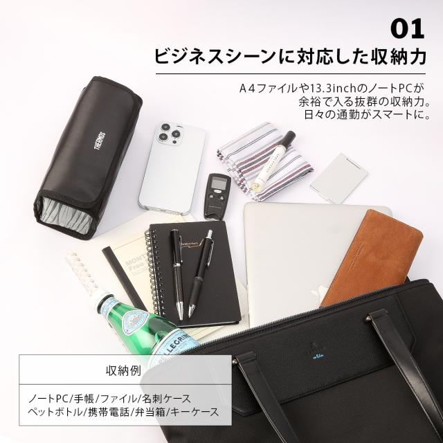 商品レビューで+5%｜ランバンオンブルー リッパー トートバッグ ビジネストート メンズ 肩掛け A4 LANVIN en Bleu Ripper 517711_6