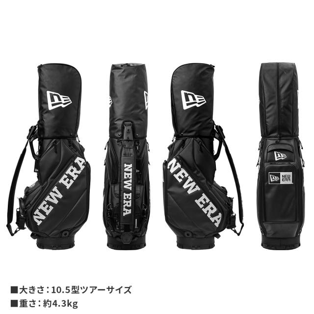 商品レビューで+5%｜ニューエラ ゴルフ キャディバッグ ゴルフバッグ ツアーサイズ 自立式 10.5型 6分割 NEW ERA GOLF 14393707_3