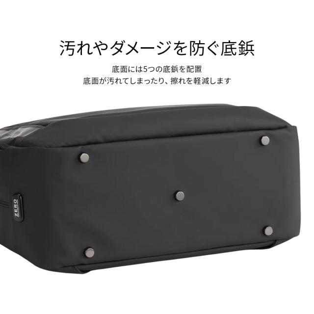 商品レビューで+5%｜ゼロハリバートン トートバッグ ビジネストートバッグ メンズ ファスナー付き 大きめ 大容量 A4 B4 ZERO HALLIBURTON ZFB2 81542_12