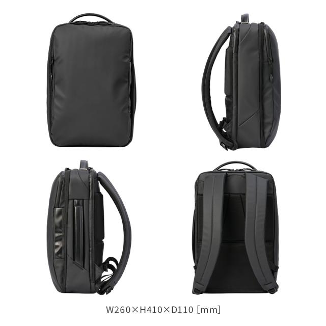 商品レビューで+5%｜ゼロハリバートン ビジネスリュック ビジネスバッグ メンズ ブランド 通勤 A4 13L PC収納 13.3インチ ZERO HALLIBURTON ZFB2 81544_3