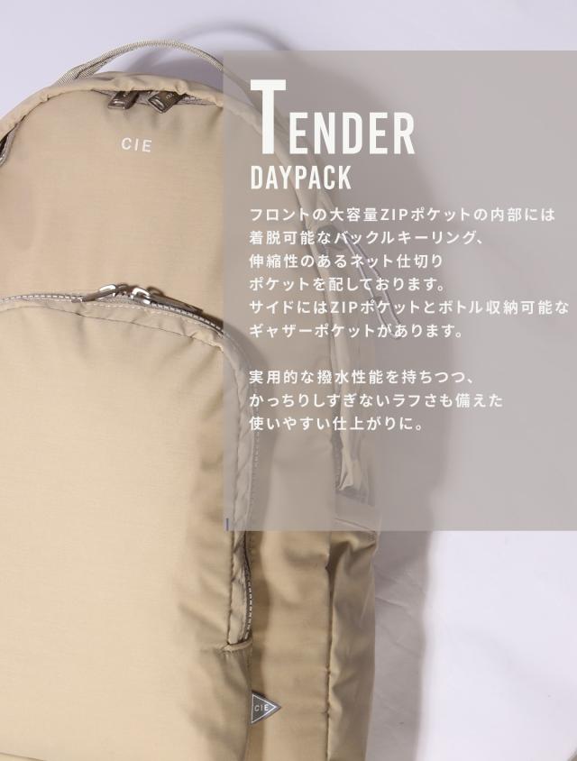 商品レビューで+5%｜CIE シー テンダー リュック デイパック メンズ レディース ブランド 撥水 軽量 日本製 TENDER 042500_2
