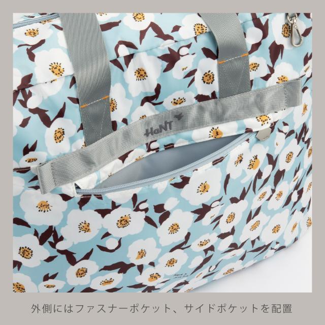 商品レビューで+5%｜エース ハント ボストンバッグ パッカブル ポケッタブル 折りたたみ レディース ブランド ダッフルバッグ サブバッグ 軽量 41L A3 ACE HaNT 17722_9